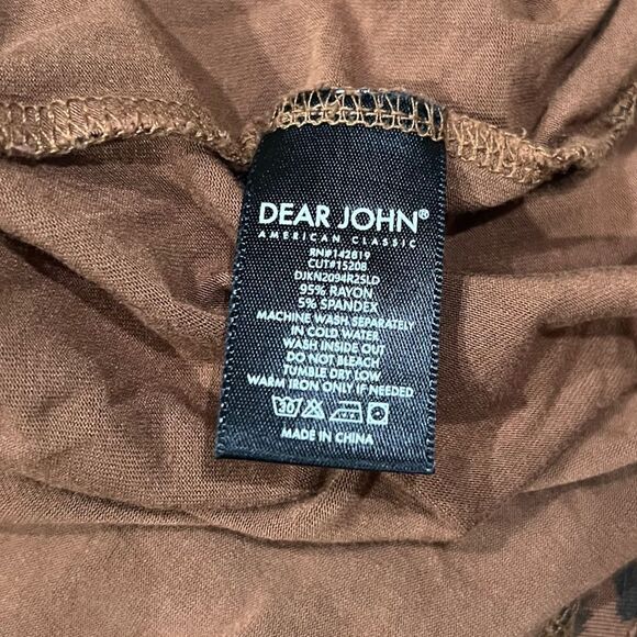 Stitch Fix Dear John Leopard Blouse Women’s Large - Picture 4 of 4